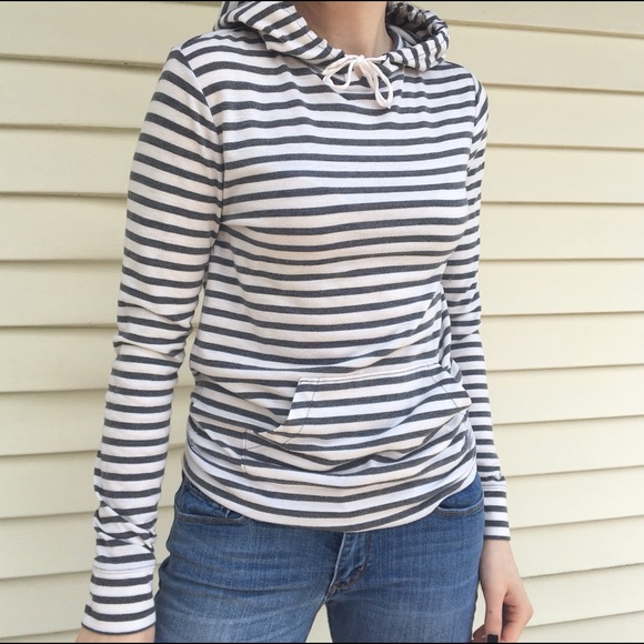 Old Navy Stripped Hoodie - Picture 2 of 4
